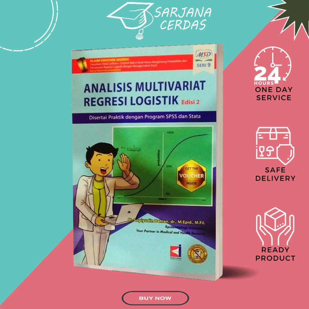 Jual Analisis Multivariat Regresi Logistik Edisi 2 Sopiyudin Dahlan Shopee Indonesia 7789