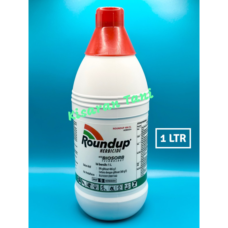 Jual Roundup 486SL 1L Herbisida Pembasmi Rumput Liar Dan Gulma | Shopee ...