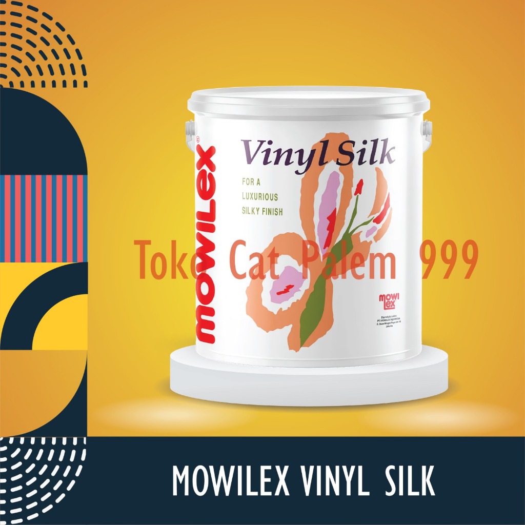 Jual Cat Tembok Mowilex Vinyl Silk Vs1800 Tinting Bisa Request Warna 20 Liter Pail Shopee 8406