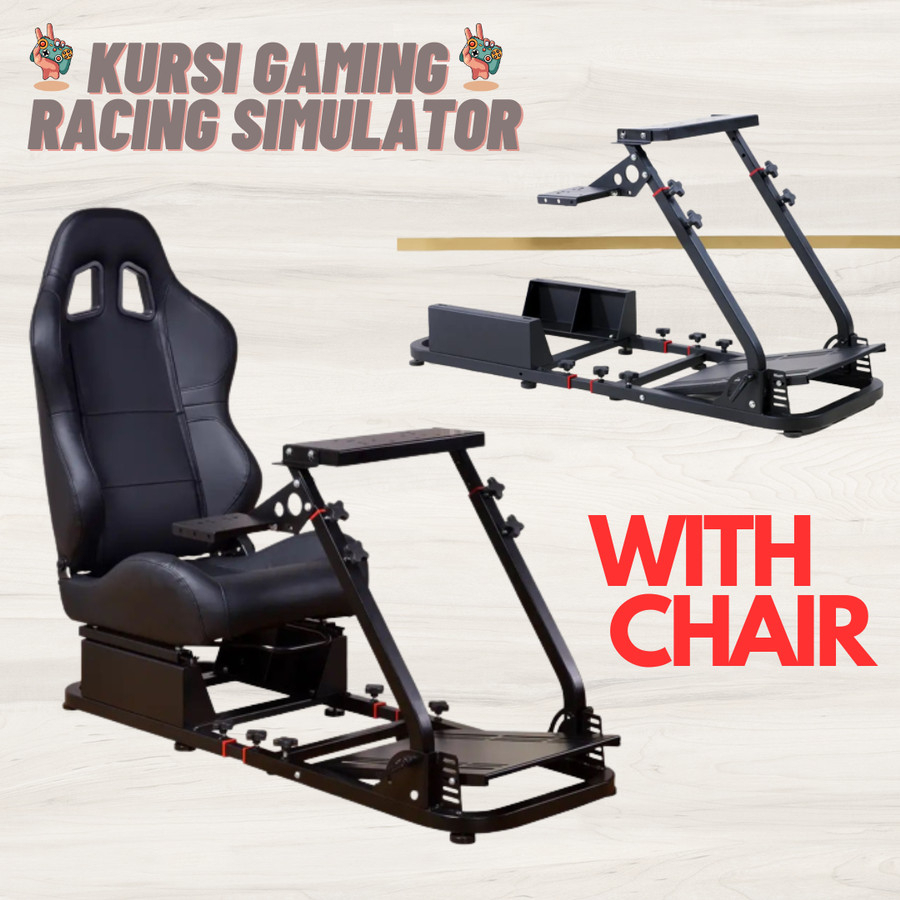 Jual Meja Gaming Simulator Game Racing Balap Cockpit Stand Driving ...