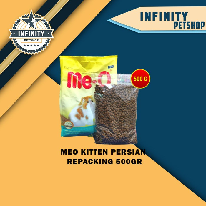 Jual Makanan Kucing Me-O Repacking Cat Food Meo 500 Gram | Shopee Indonesia