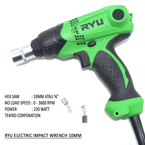 Jual RYU ELECTRIC WRENCH / REW 10 - 10 MM ALAT MESIN BUKA PEMBUKA BAUT ...