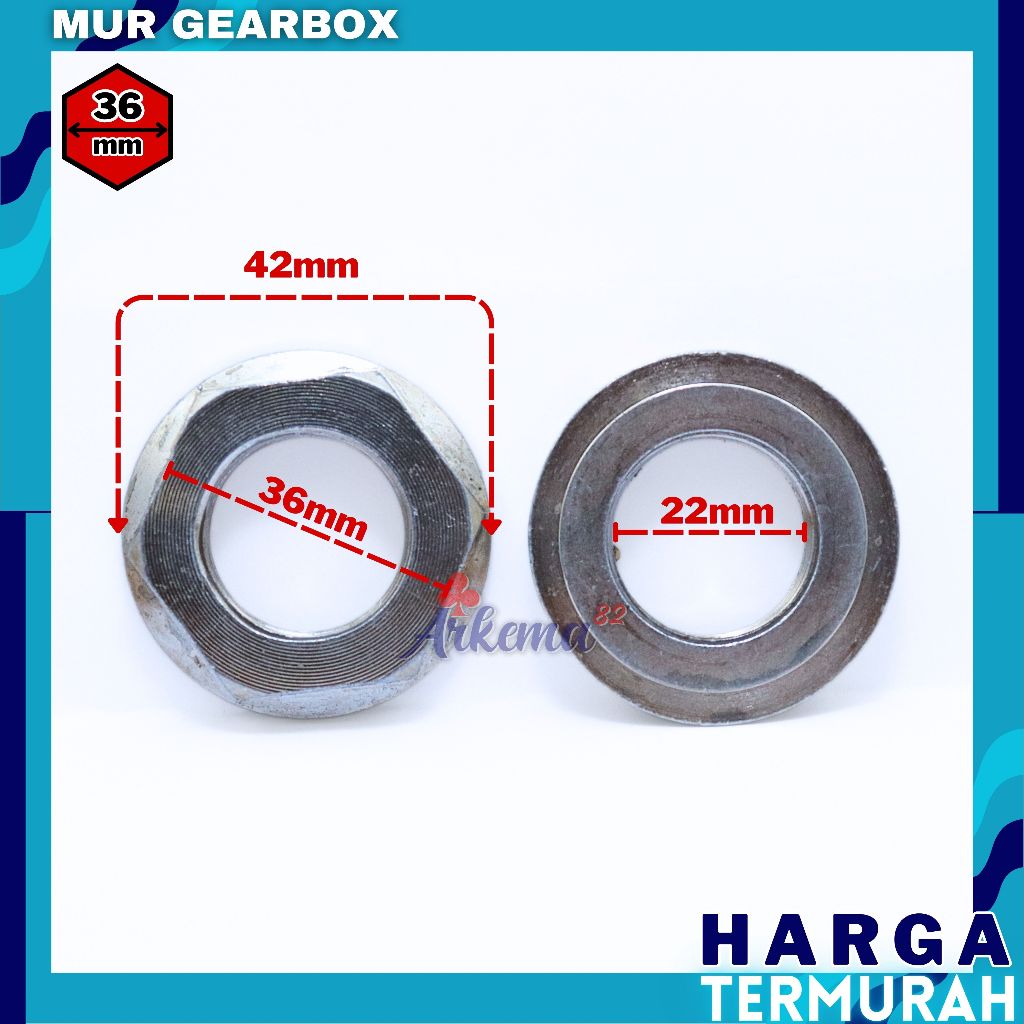 Jual MUR / BAUT GEARBOX UMUM UNIVERSAL / GERBOX / GEAR BOX MESIN CUCI