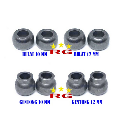 Jual BOS BULAT GENTONG 10 12 MM BOSHING KIPAS ANGIN MESIN CUCI MODEL BULAT DAN GENTONG