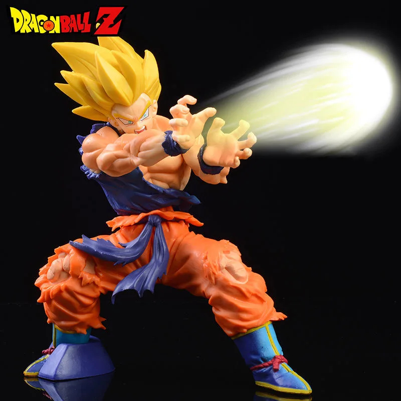 Jual Dragon Ball Action Figure Goku Super Saiyan 1 Kamehameha Shopee