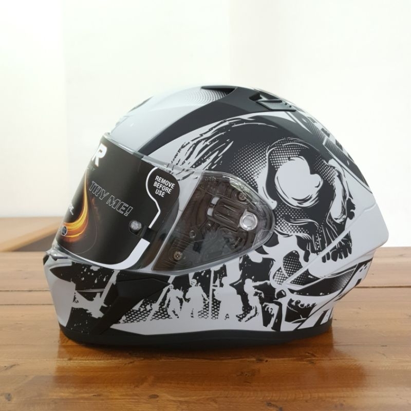 AIROH VALOR HELMET AKUNA YELLOW GLOSS