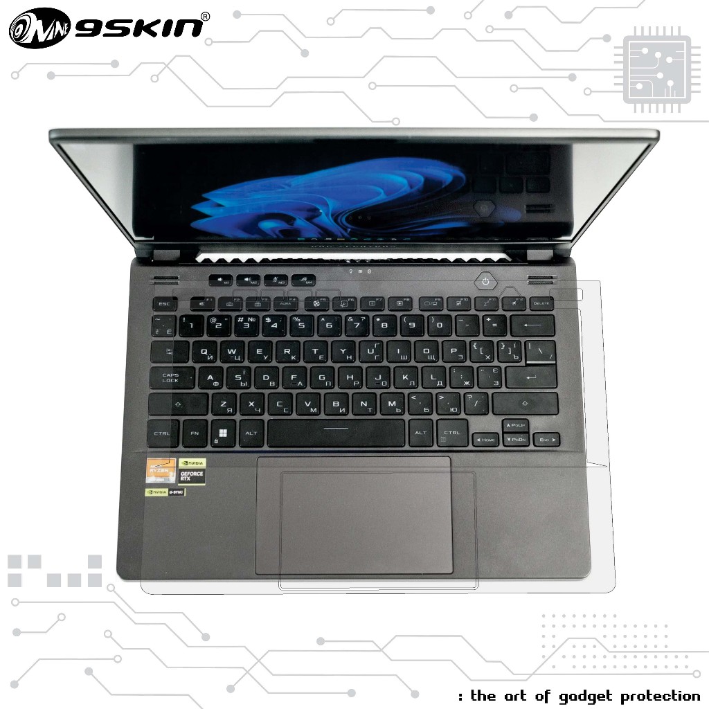 Jual 9Skin - ROG Zephyrus G14 New 2023 Skin Protector - Matte Guard ...