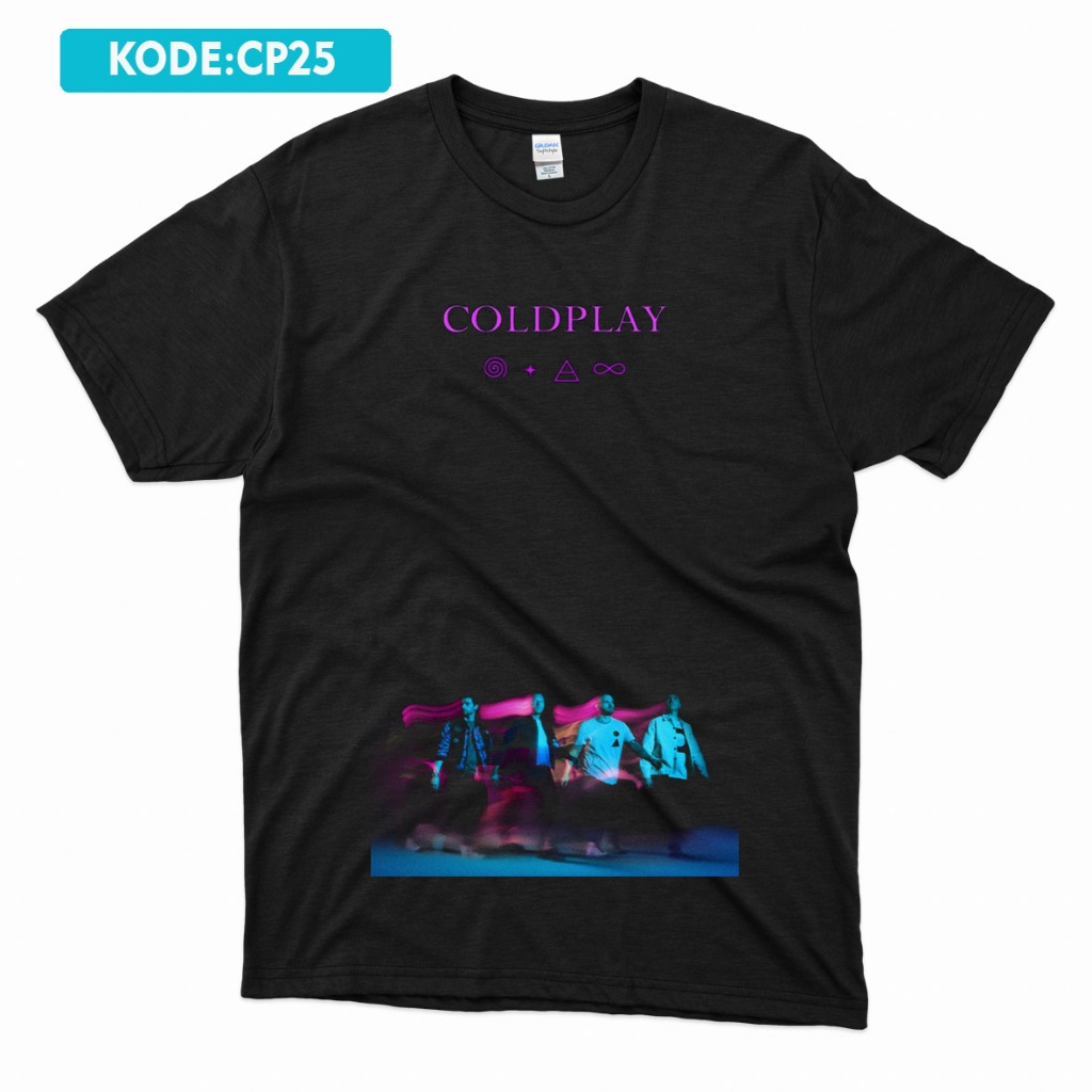 Jual Kaos coldplay band music of the spheres world tour 2023 cps24 ...
