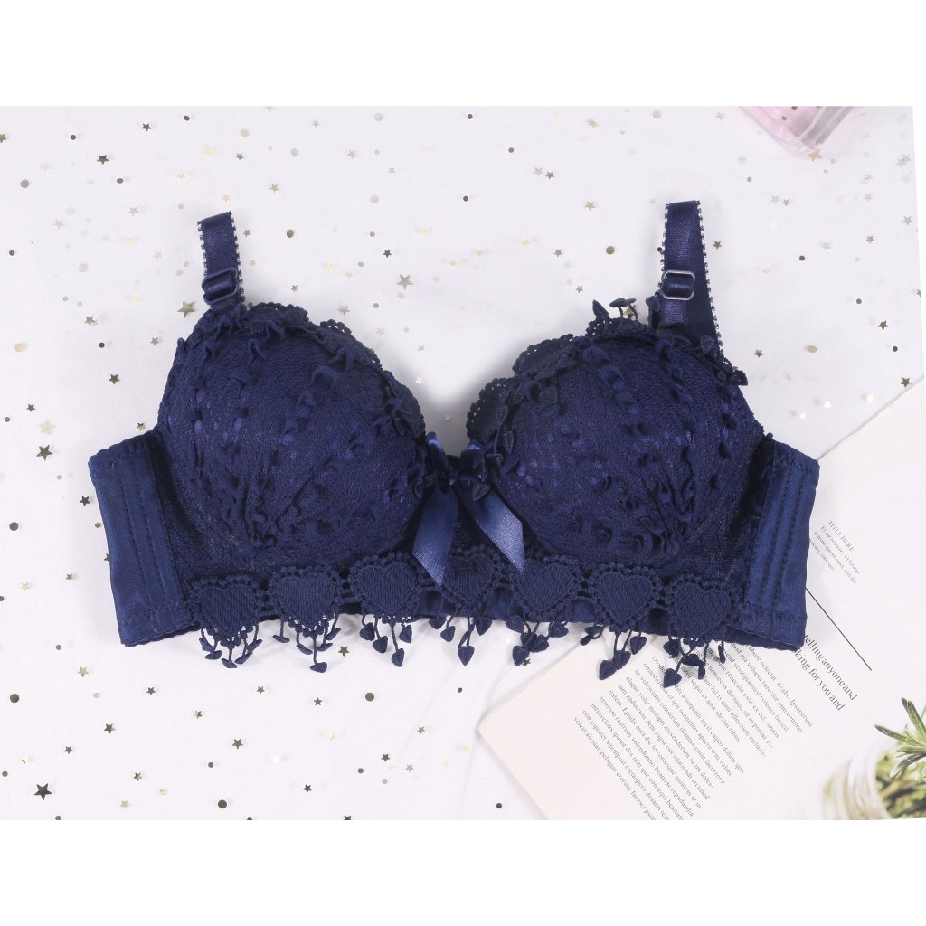 Jual SET BH cewek wanita import korea seksi renda KR065 premium SANGAT ...