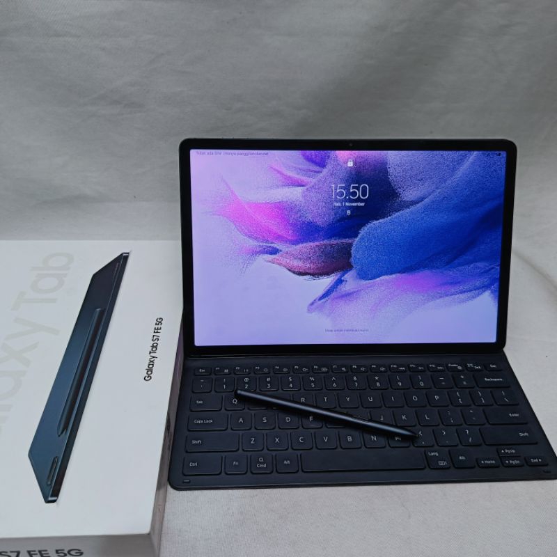 Jual samsung tab S7 fe +Keyboard Shopee Indonesia