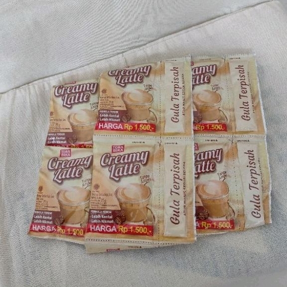 Jual Torabika Creamy Latte 10 sachet x 25 gr , Kopi Late Torabica