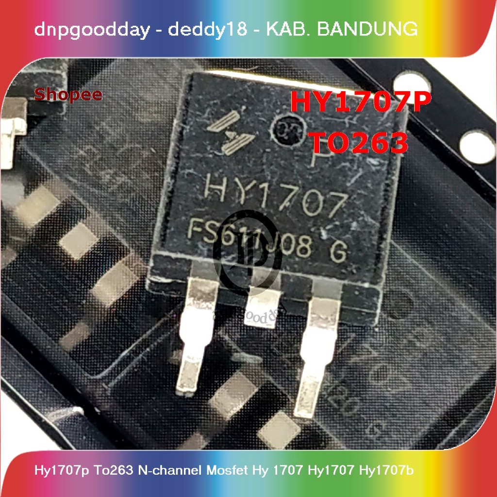 Jual hy1707p to263 nchannel mosfet hy 1707 hy1707 hy1707b Shopee