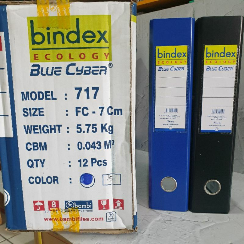 Jual (12 Pcs) Ordner Bindex F4 717 Folio (Kartonan) | Shopee Indonesia