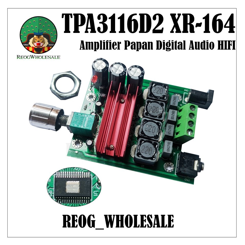 Jual Tpa D Xr Amplifier Papan Digital Audio Power Hifi Shopee