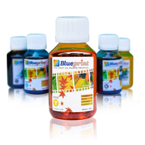 Jual Tinta BLUEPRINT Refill For Printer HP/EPSON 100ml - Varian Warna ...