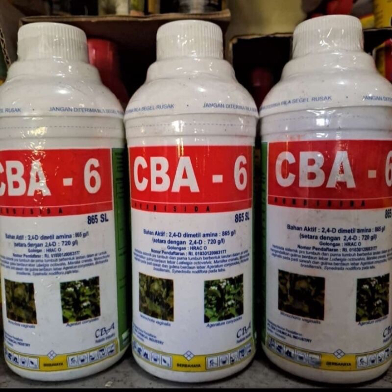 Jual Herbisida CBA-6 865SL KEMASAN 400ml | Shopee Indonesia