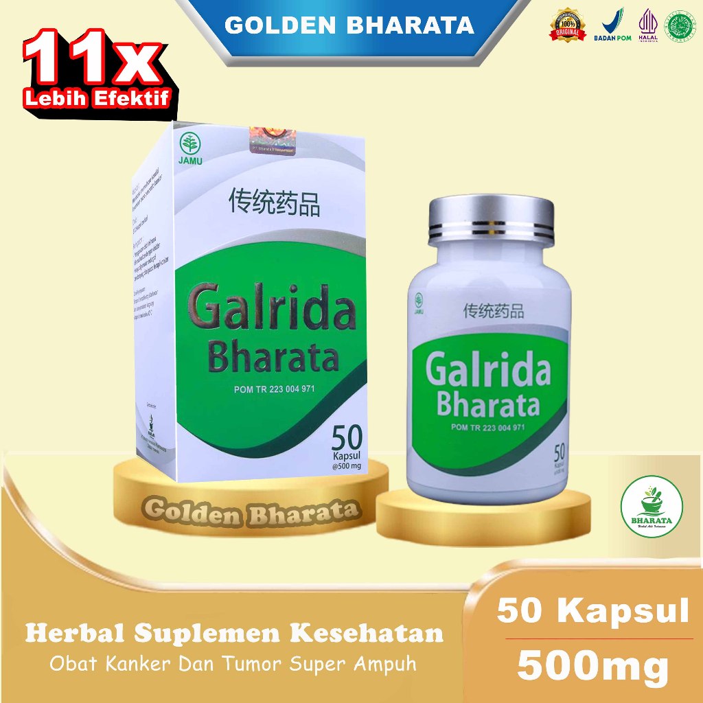 Asli Obat Kanker & Tumor Herbal Ampuh Galrida Bharata 100% Original