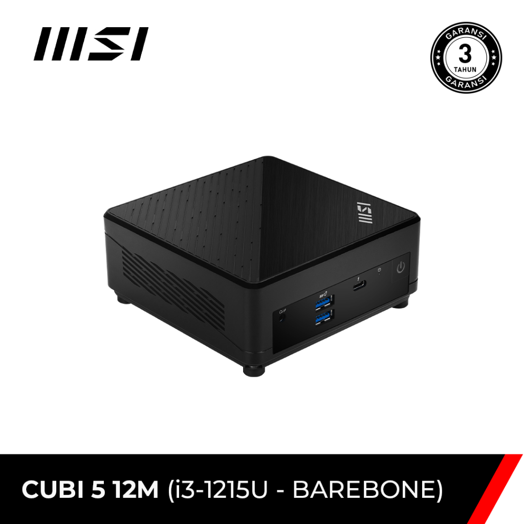 Jual MSI Mini Pc Cubi-5 12M - Intel Core i3-1215U Barebone | Shopee ...