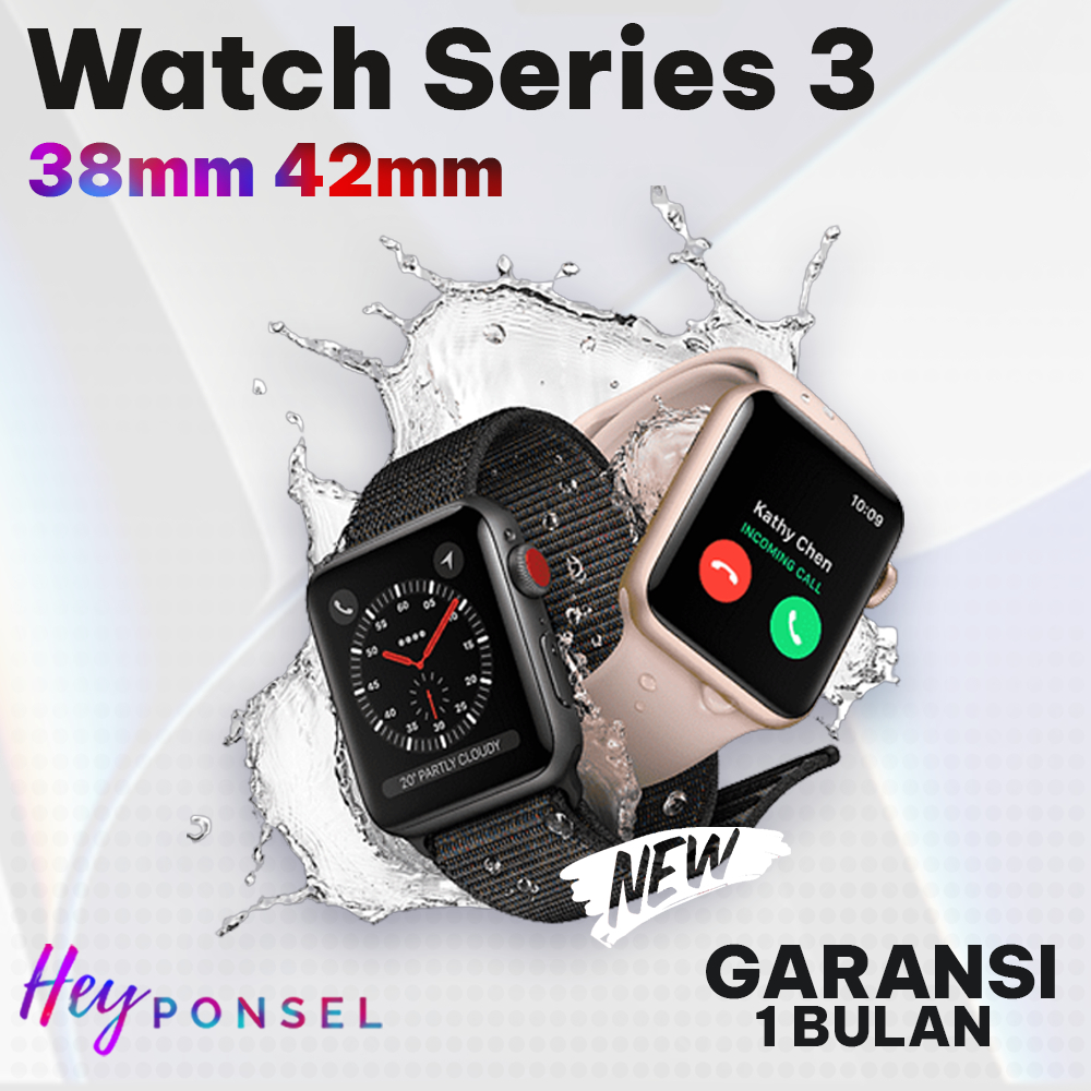 Jual Apple Watch Series 3 38mm 42mm Original BNOB Shopee Indonesia