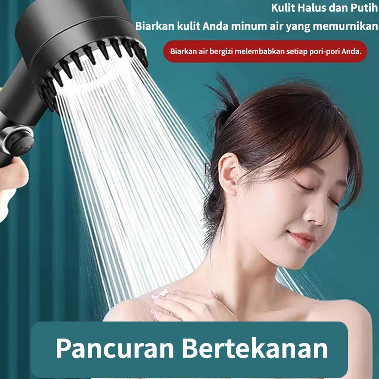 Jual Kepala Shower Bertekanan Tinggi Saringan Bawaan Kepala Shower Genggam Kamar Mandi Pijat 1517