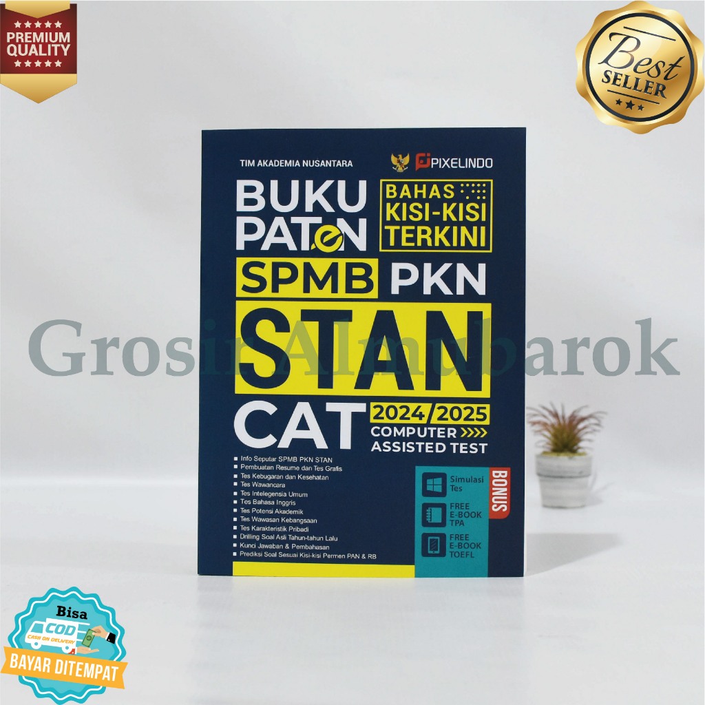 Jual Buku Paten SPMB PKN STAN 2024 / 2025 - Pixelindo Bahas Kisi-Kisi ...