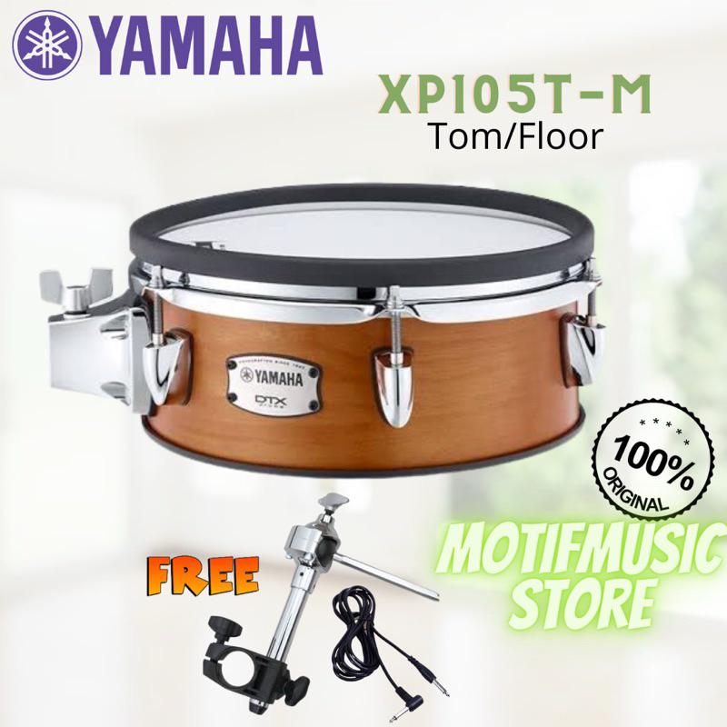 Jual YAMAHA Floor / Tom Pad XP105T Mesh XP 105T M Upgare DTX10K dan