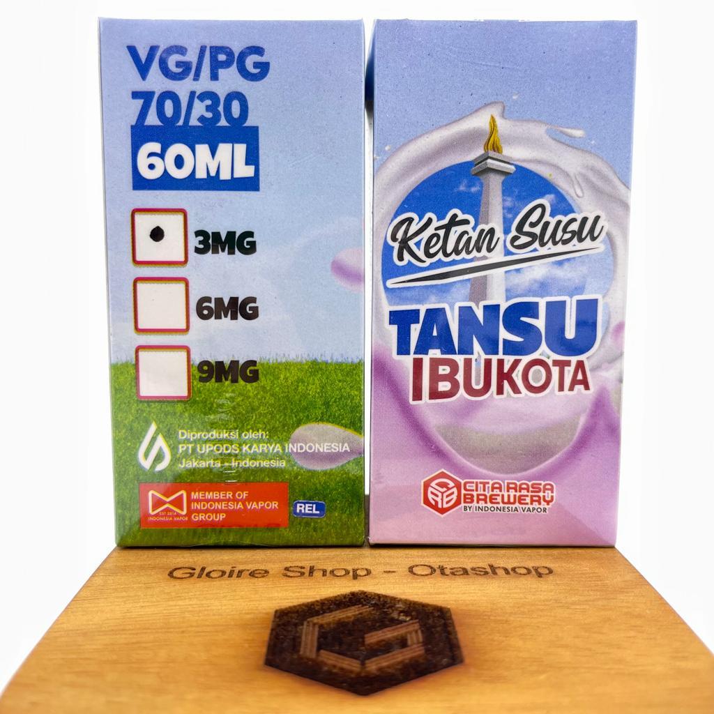 Jual Liquid Tansu Ibukota 60ML FREEBASE by Cita Rasa Brew Ketan Susu ...