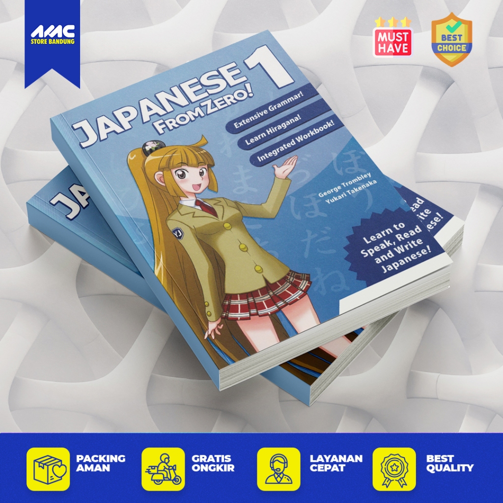 Jual Japanese From Zero 1 Buku Belajar Bahasa Jepang Shopee Indonesia