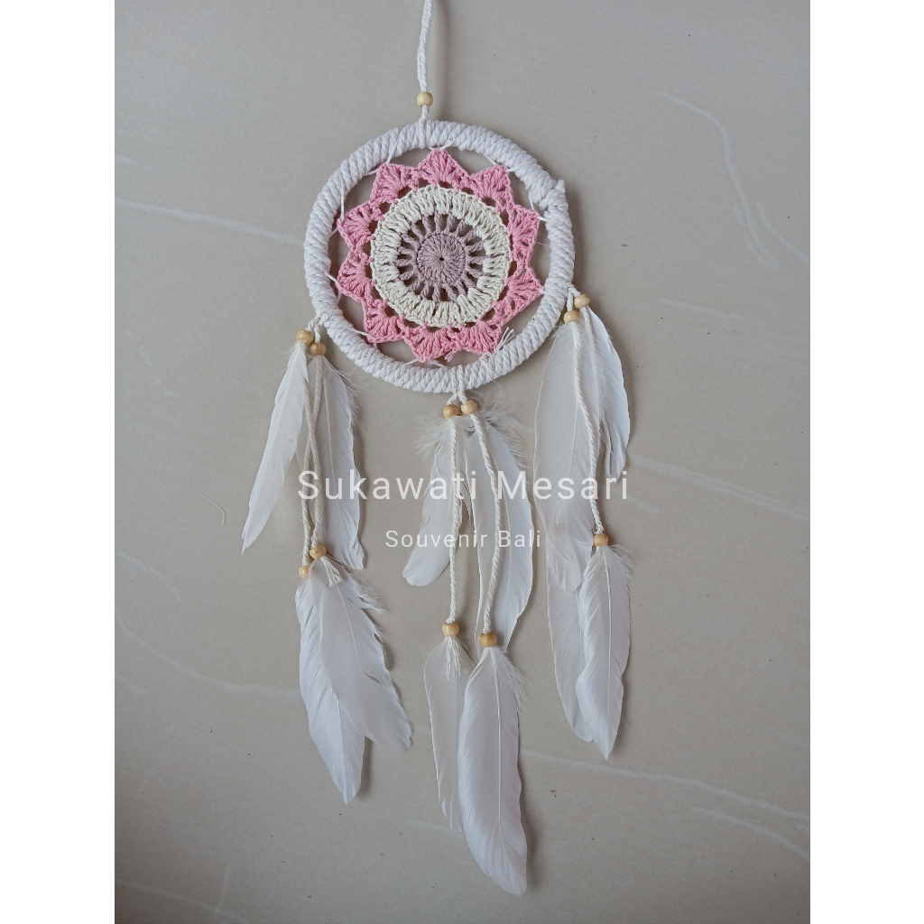 Jual Dream Catcher Gantungan Hiasan Dinding Rumah 12cm Dekorasi Khas
