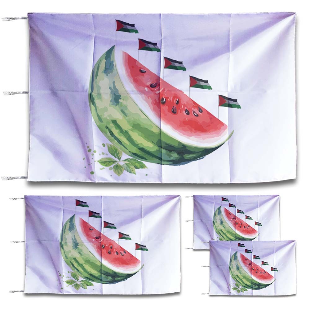 Jual Viral Bendera Palestina Semangka Watermelon palestine Simbol