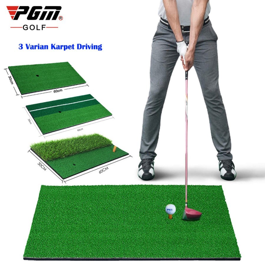 Jual PGM Karpet Golf Latihan Driving Grass Mat Swing Practice Matras ...