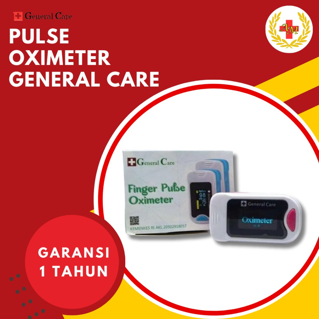 Jual Pulse Oximeter General Care Pulse Oxymeter Alat Ukur Saturasi ...