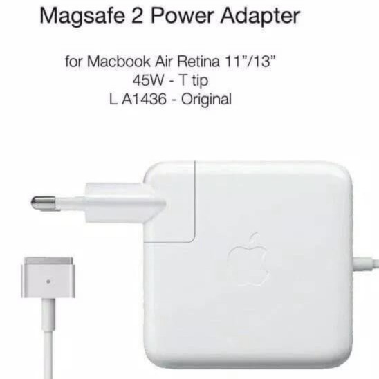 CHARGER MACBOOK PRO MAGSAFE 45W 60W 85W/TIPE C 87W MACBOOK AIR
