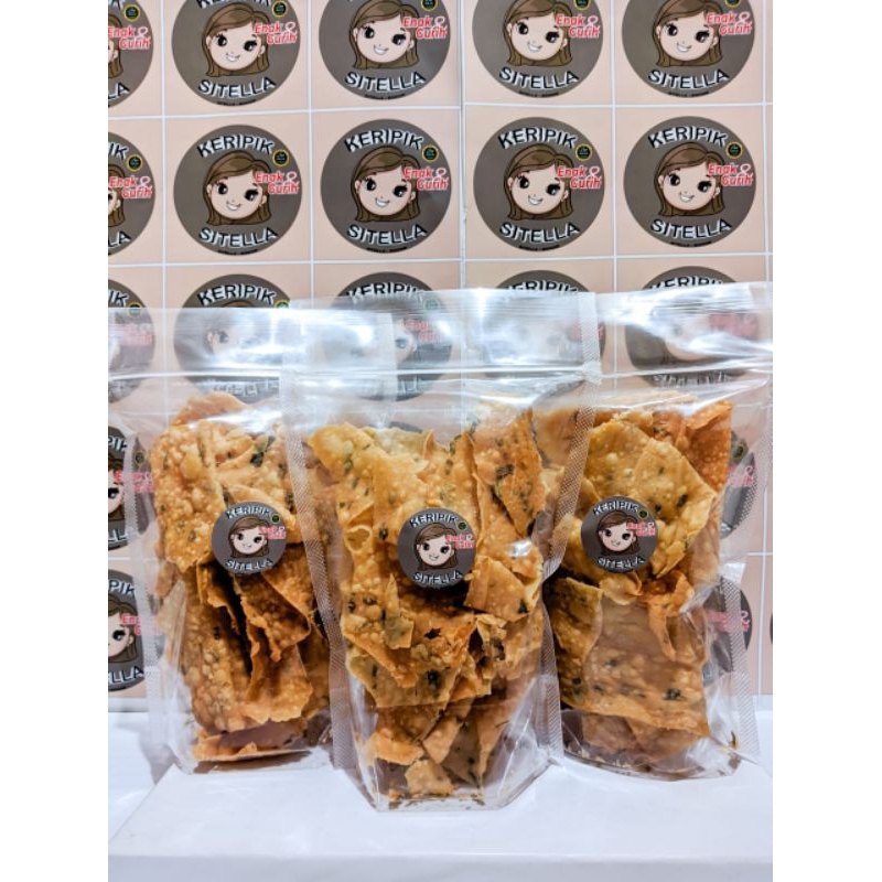 Jual Keripik Pangsit Bawang 100gr Shopee Indonesia