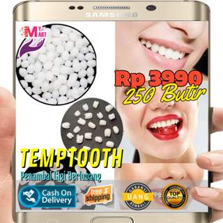 Promo 1000 Butir Temptooth Temp Tooth Lem Gigi Bahan Tambal Temporary  Diskon 42% di Seller Uhuru Shop - Wanasari, Kab. Bekasi