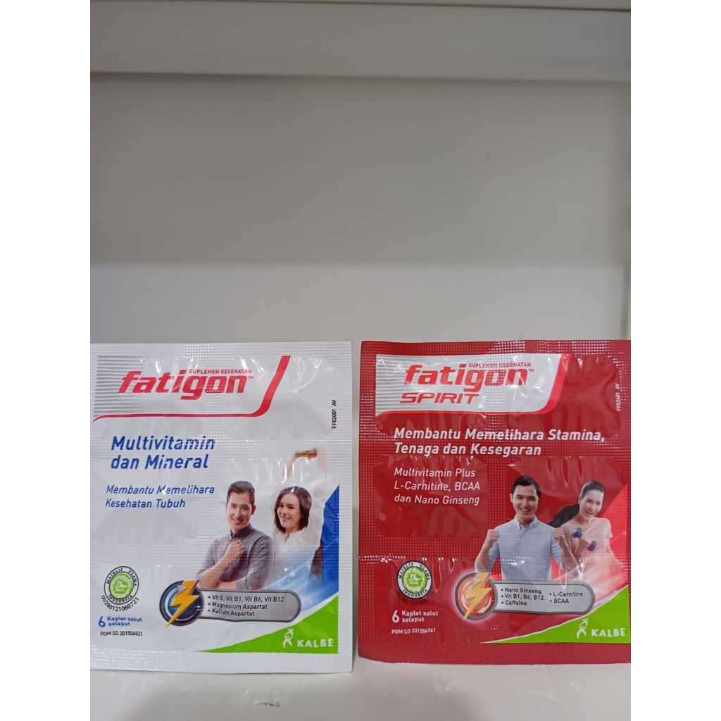Jual Fatigon tablet/ Fatigon Spirit membantu memelihara kesehatan tubuh ...