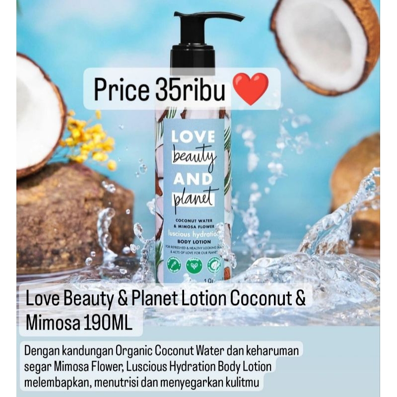 Jual LOVE AND BEAUTY PLANET | Shopee Indonesia