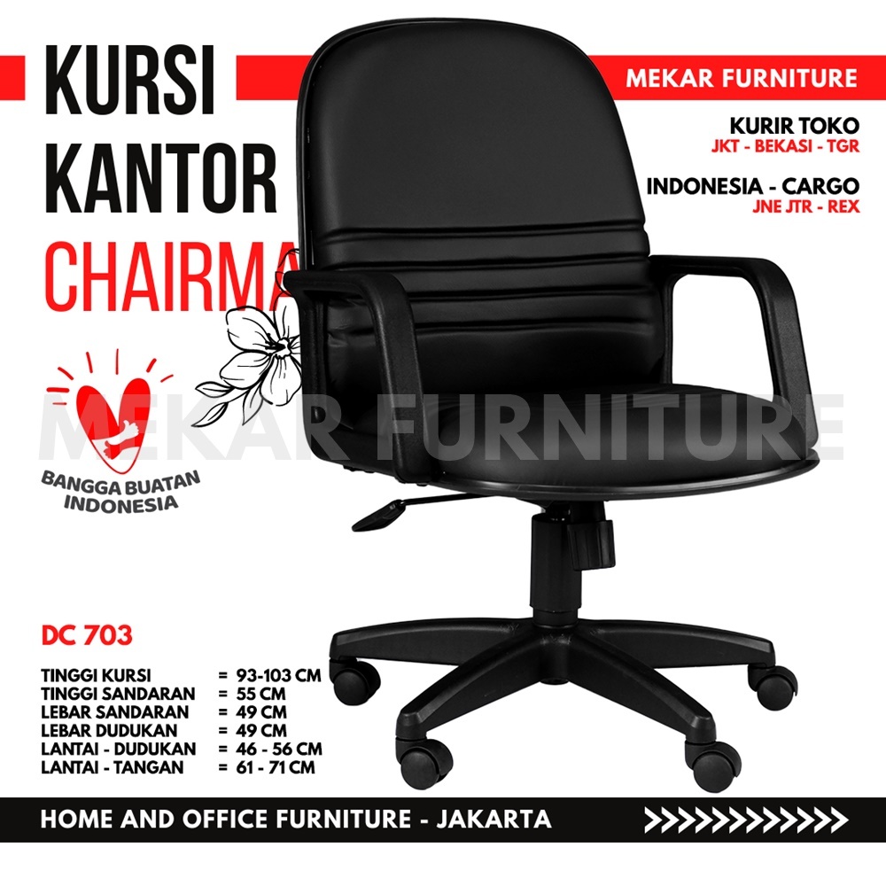 Jual CHAIRMAN DC 703 Kursi Kursi Kantor Kursi Staff Belajar Kursi Kerja