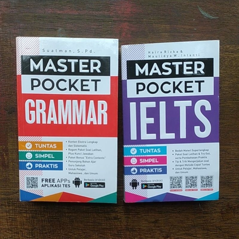 Jual Buku MASTER POCKET GRAMMAR, IELTS (ORIGINAL) | Shopee Indonesia