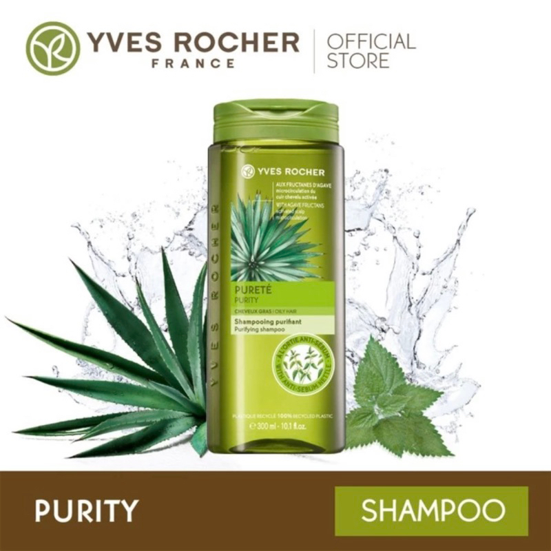 Jual Yves Rocher Purity Shampoo 300ml | Shopee Indonesia