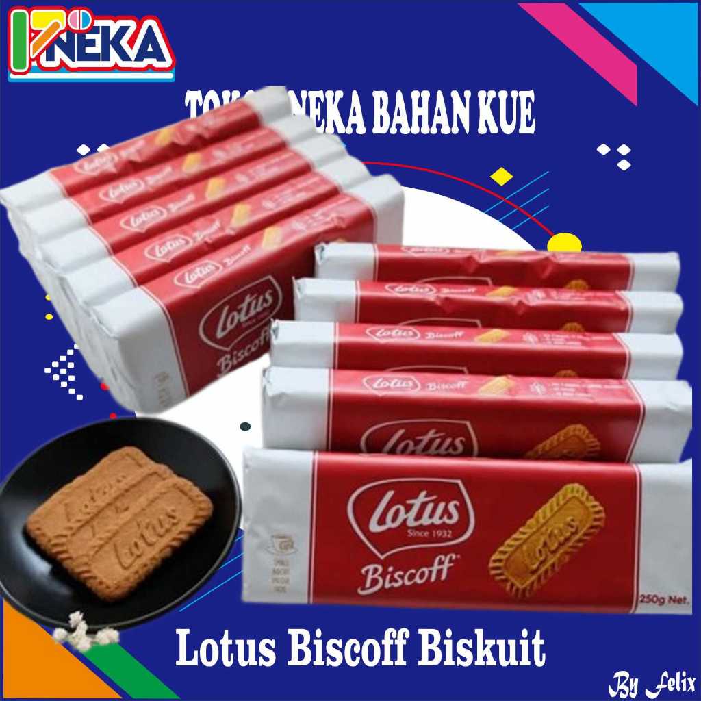 Jual Lotus Biscoff Biskuit 250GR | Shopee Indonesia