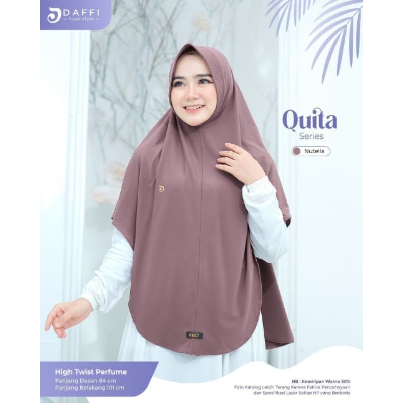 Jual Jilbab Jumbo QUITA ORI Daffi Hijab/happy Jumbo | Shopee Indonesia