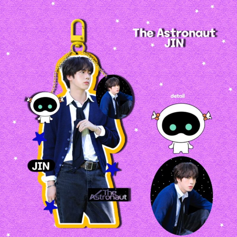 Jual KEYCHAIN ASTRONAUT JIN BTS | Shopee Indonesia