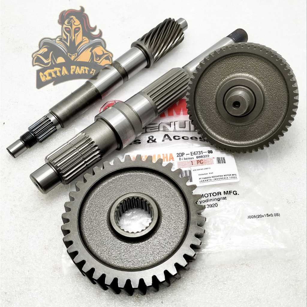 Jual GIGI GEAR RASIO SET KOMPLIT 4 MACAM ASLI ORIGINAL YAMAHA 2DP ...