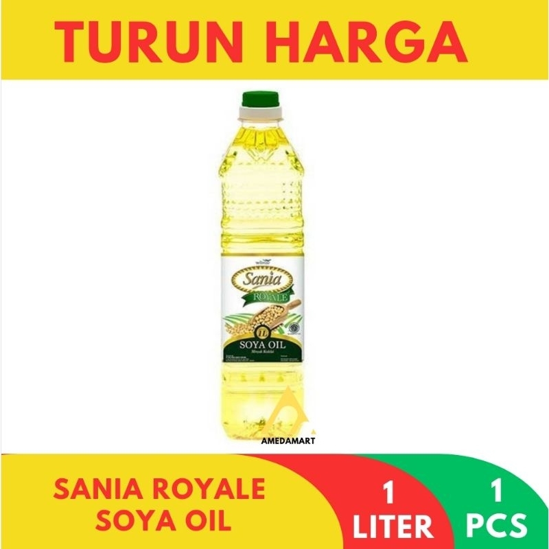 Jual Sania Royale Soya Oil 1 Liter Shopee Indonesia