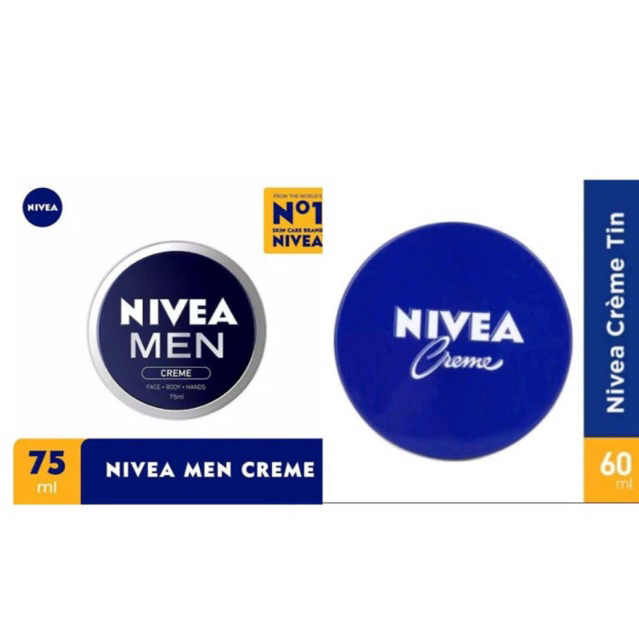 Jual Nivea Creme Jar Body Care Krim Pelembab Serbaguna 60 Ml Shopee