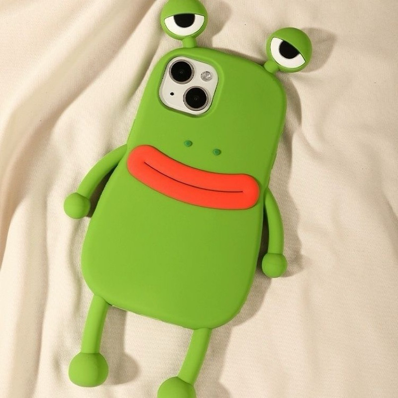 Jual FUNNY CARTOON FROG CASE FOR IPHONE | Shopee Indonesia