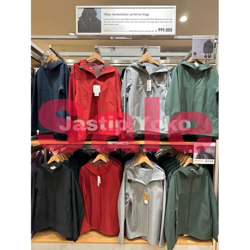 Blocktech jaket parka clearance