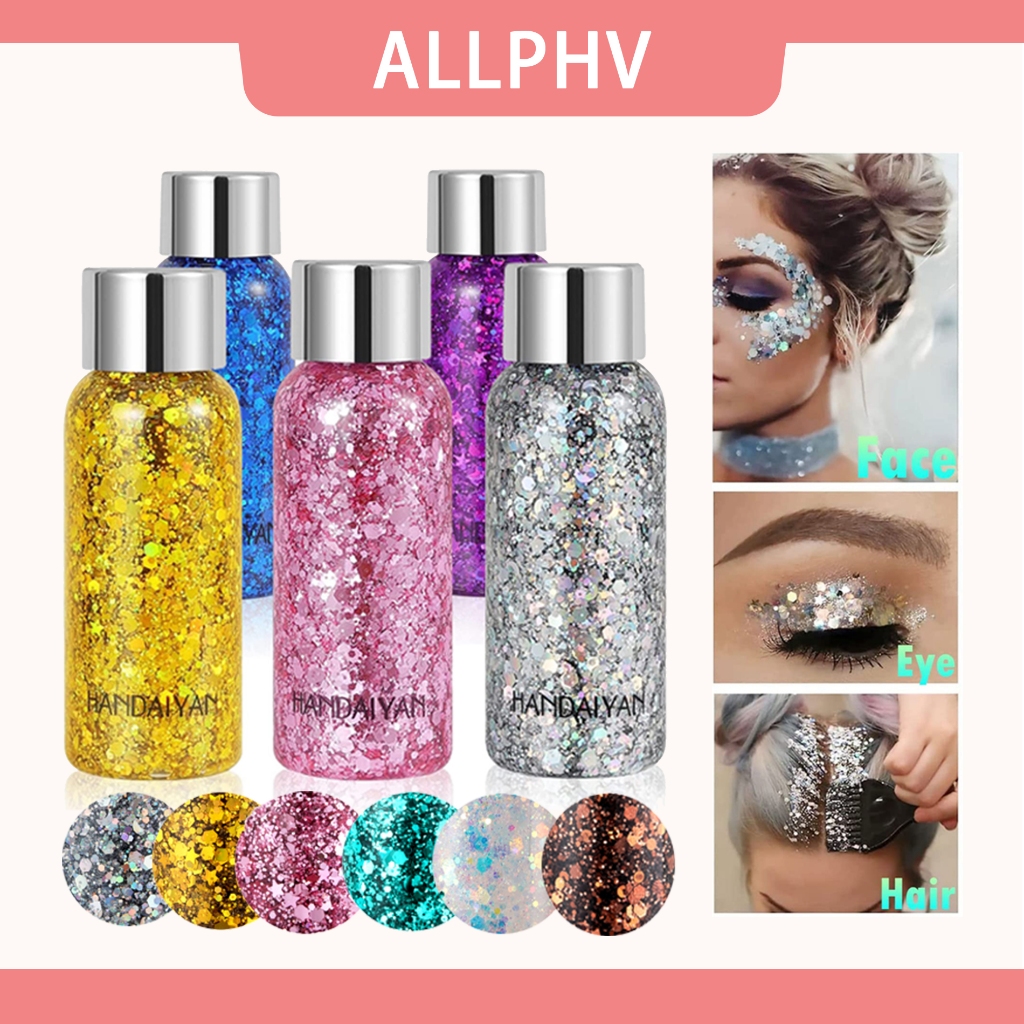 Jual HANDAIYAN Glitter Body Gel Eyeshadow Glitter Makeup Tool For Face
