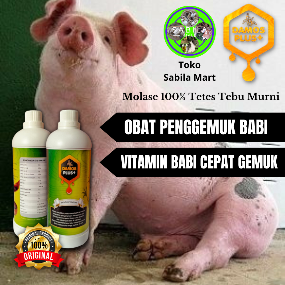 Jual Damos Plus Obat Penggemuk Babi Obat Cacing Babi Suplemen Penggemuk Babi Obat Vitamin